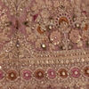 Enthralling Pink Cream Bridal Lehenga